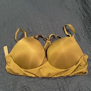 Victoria Secret Push-up  Bralette - Olive/No wire/